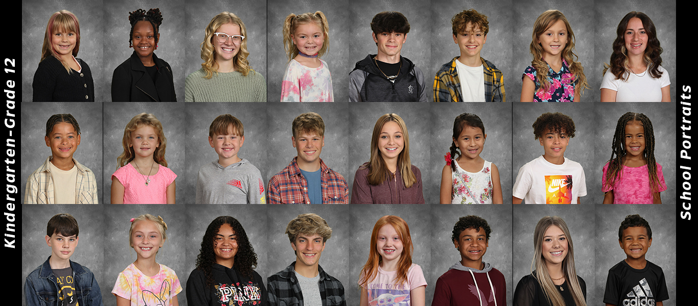 School Portraits of Students in Newark, OH